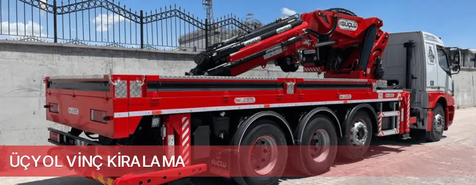 Üçyol İlçemi Vinç Kiralama